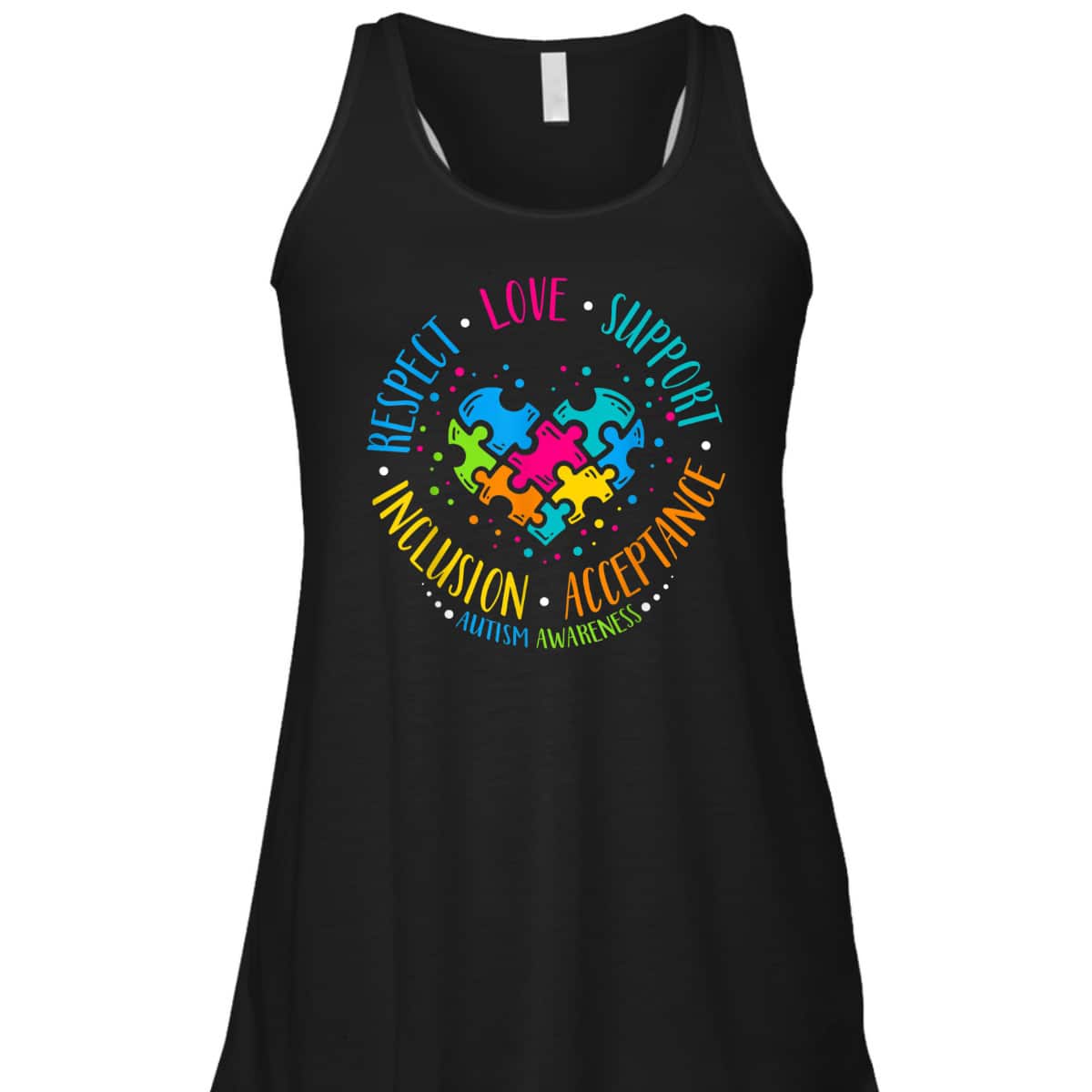 Autism Respect Love Support Autism Awareness Women T-Shirt