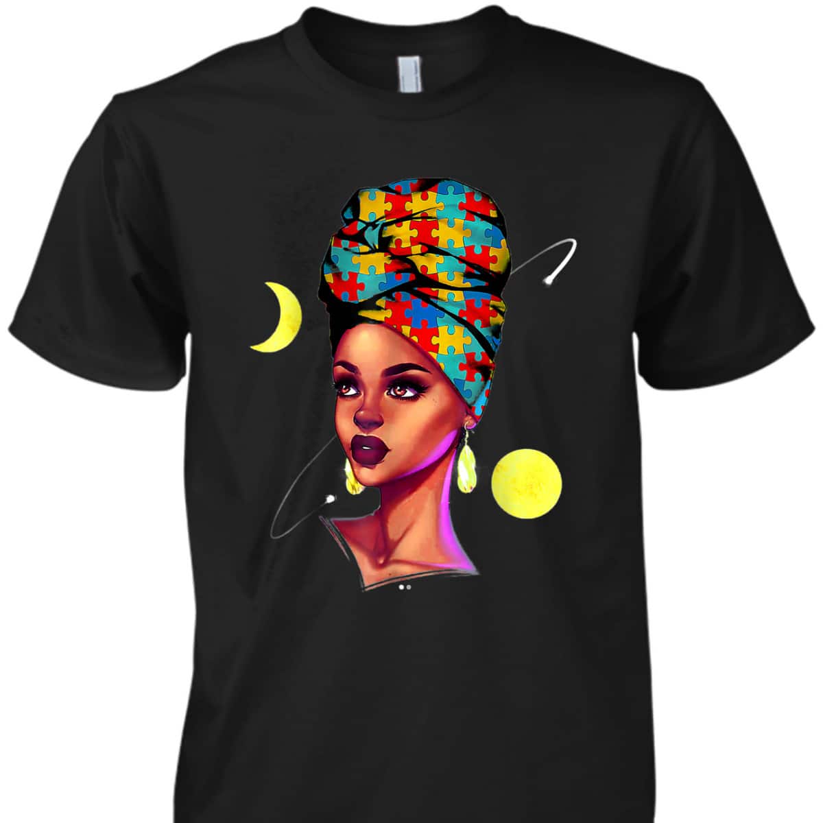 African American Pride Black History Month Autism Awareness T-Shirt