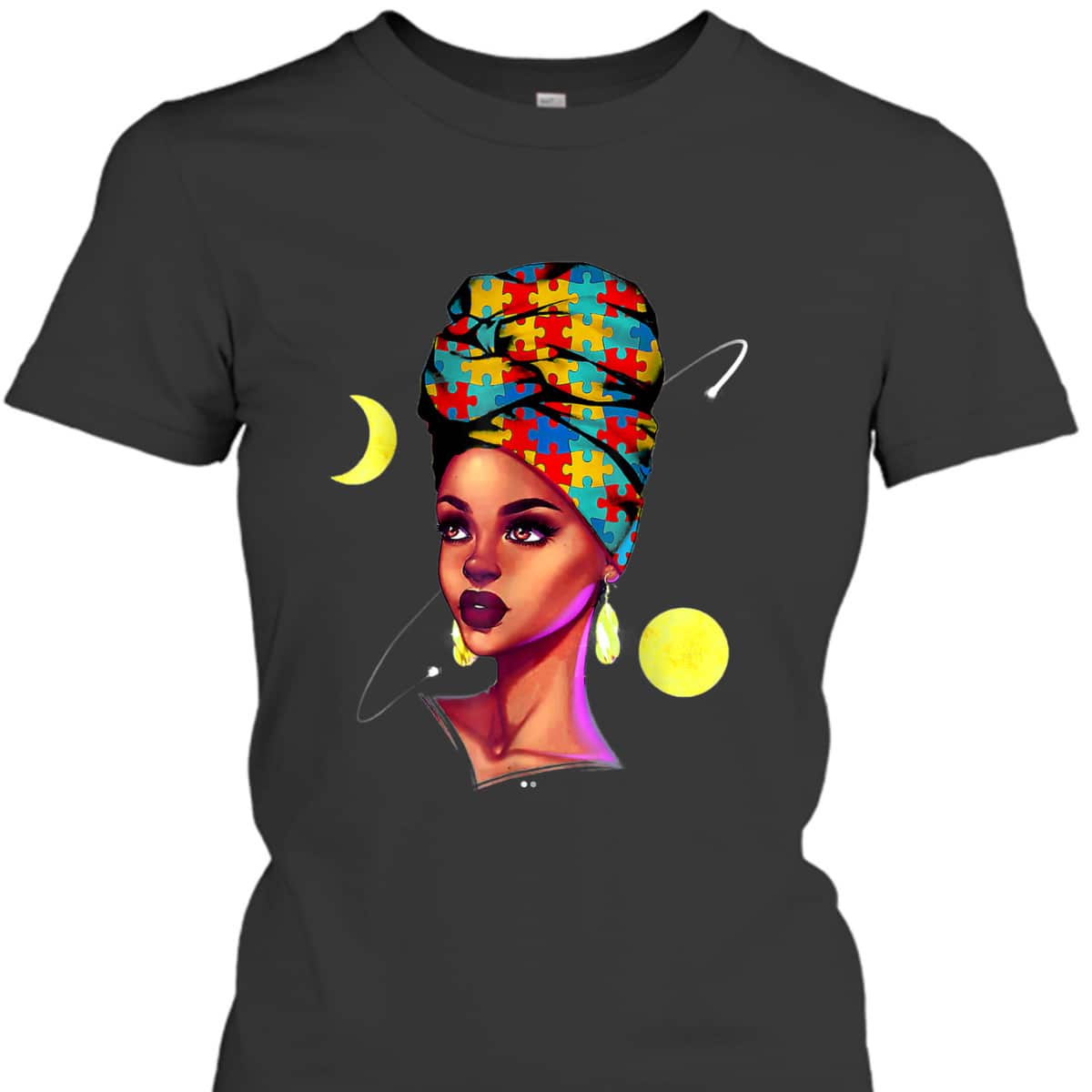 African American Pride Black History Month Autism Awareness T-Shirt