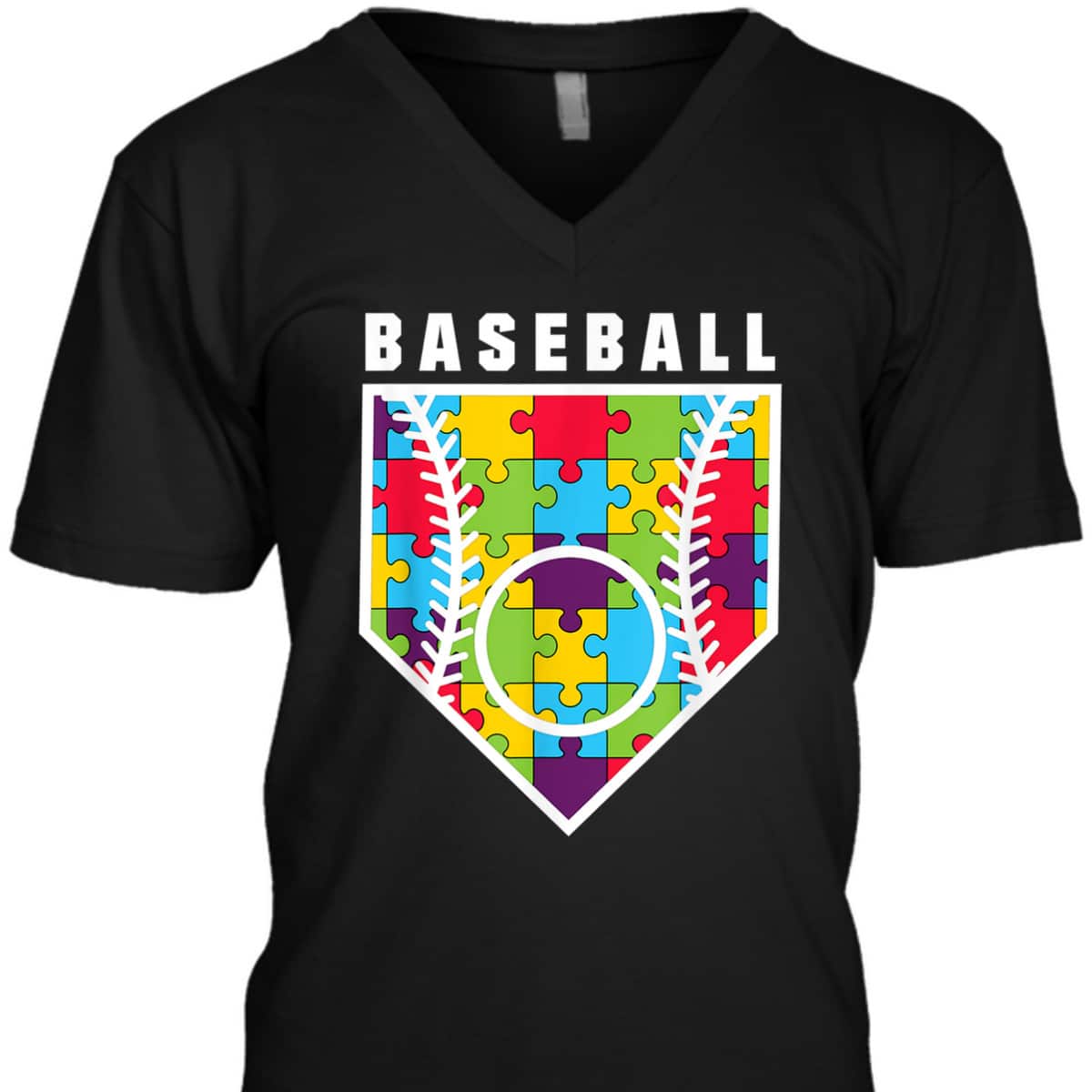 Autism Awareness Baseball T-Shirt