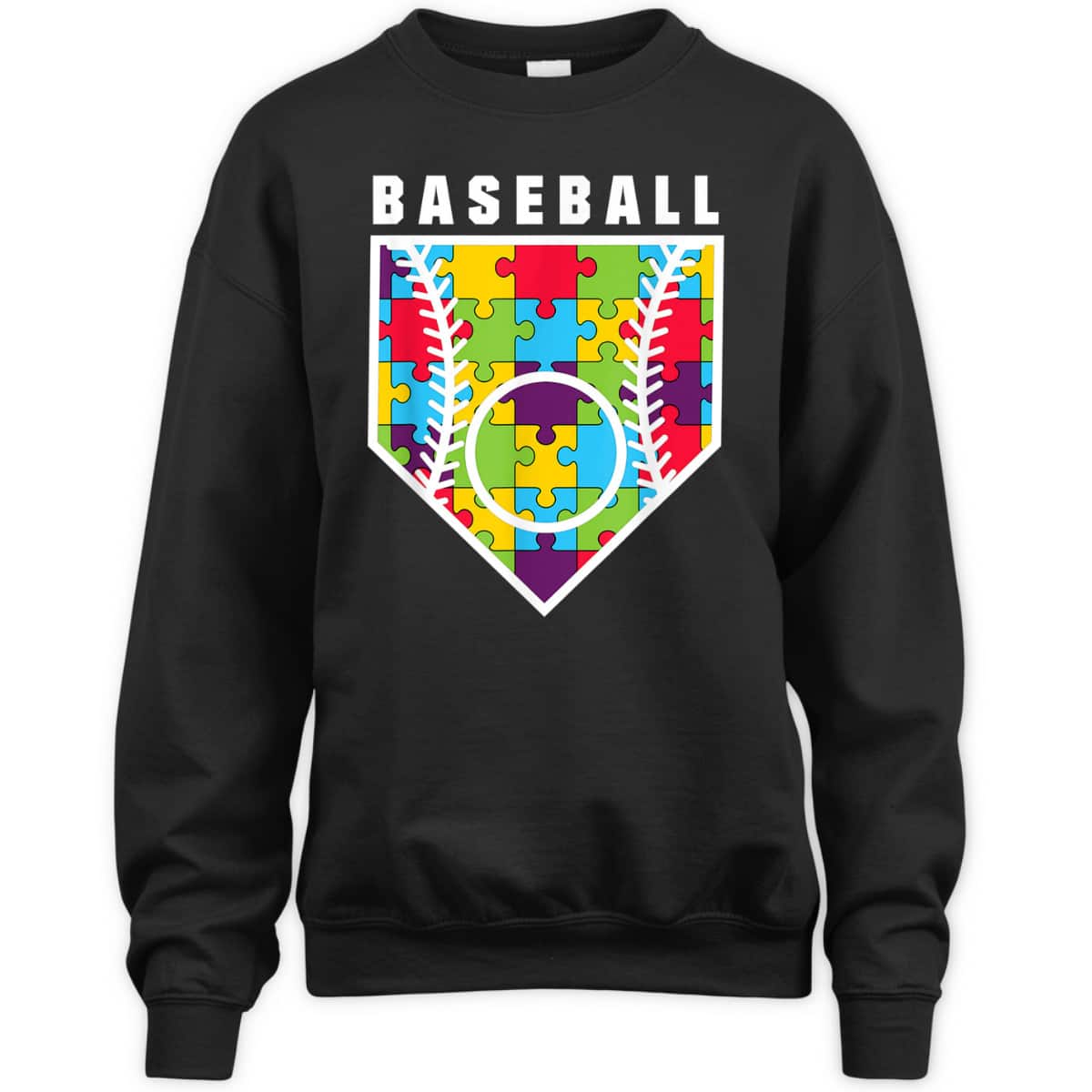 Autism Awareness Baseball T-Shirt Autism Awareness Baseball T-Shirt