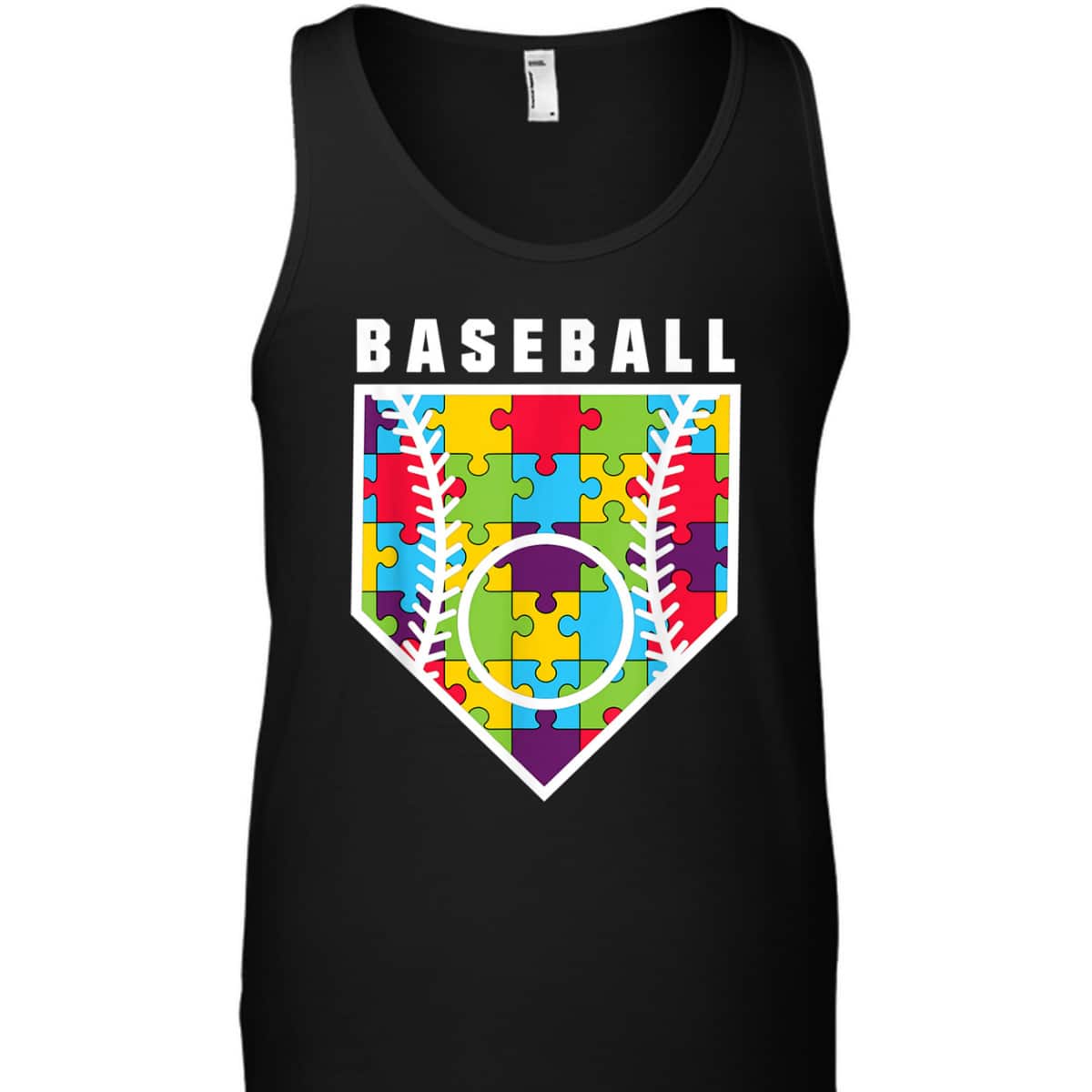 Autism Awareness Baseball T-Shirt Autism Awareness Baseball T-Shirt