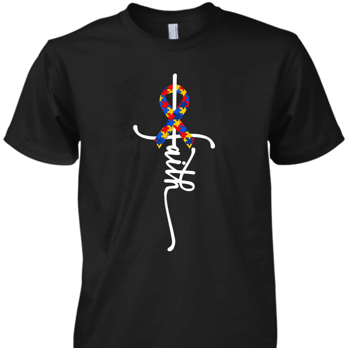 Autism Awareness Autism Faith Autistic ASD T-Shirt