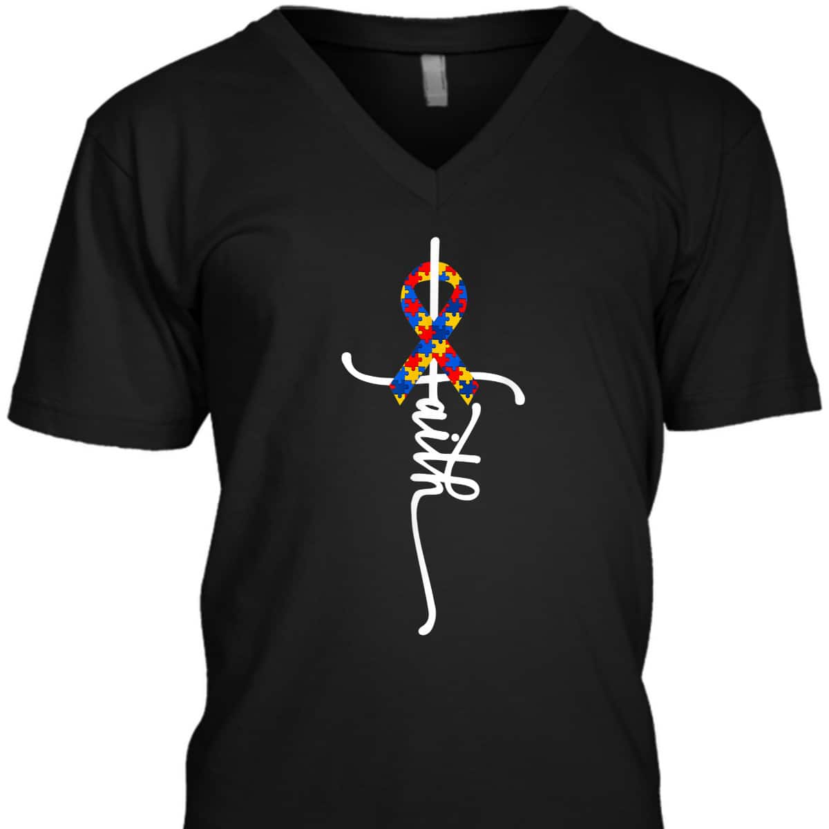 Autism Awareness Autism Faith Autistic ASD T-Shirt