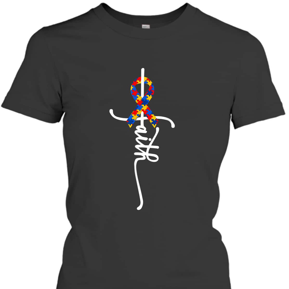Autism Awareness Autism Faith Autistic ASD T-Shirt