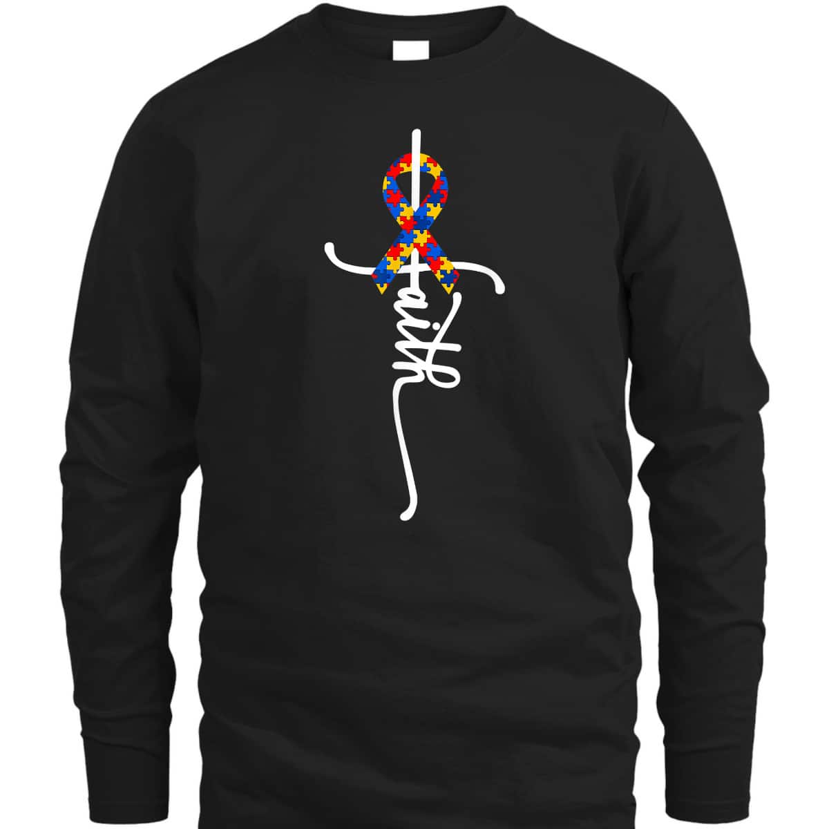 Autism Awareness Autism Faith Autistic ASD T-Shirt