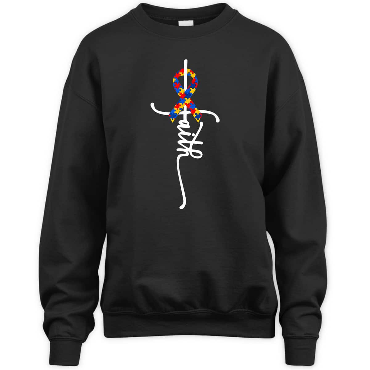 Autism Awareness Autism Faith Autistic ASD T-Shirt