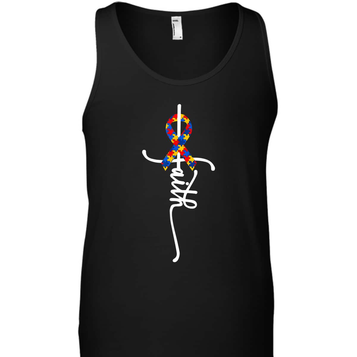 Autism Awareness Autism Faith Autistic ASD T-Shirt