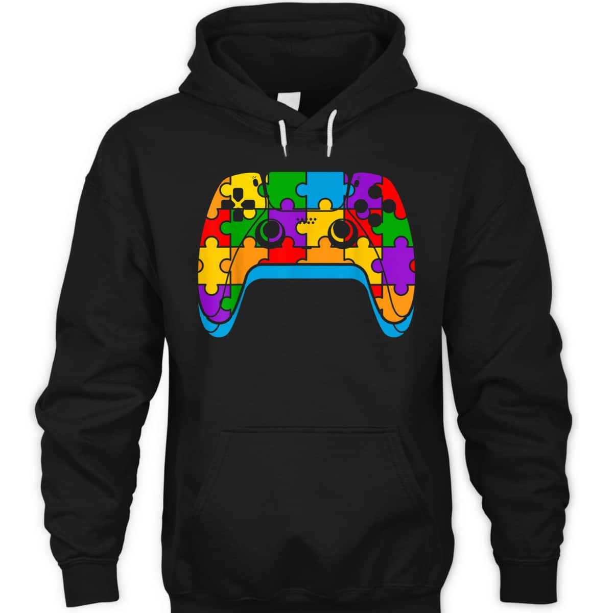 Kids Autism Gaming Controller Boys Autism Awareness T-Shirt