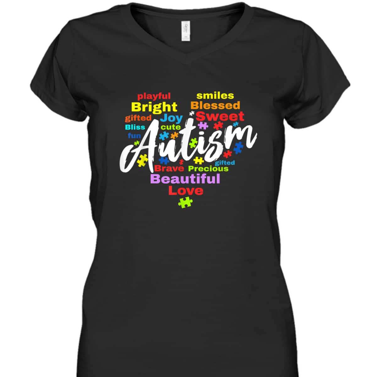 Autism Awareness Day Month Colours T-Shirt