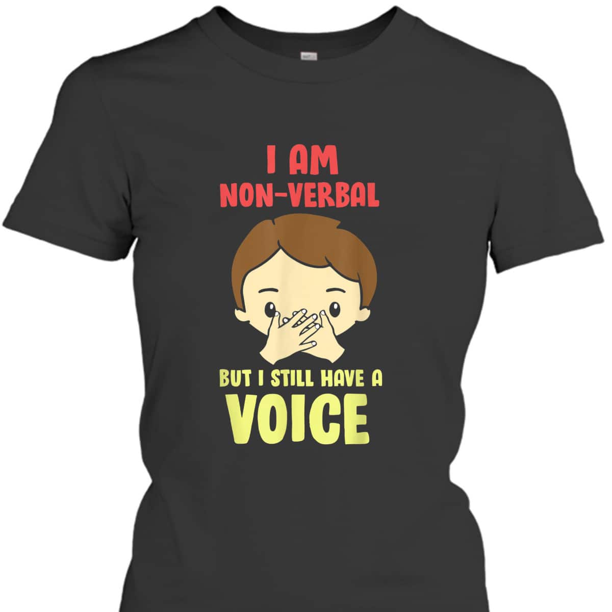 I Am Non Verbal - Autistic Kids Autism Awareness T-Shirt