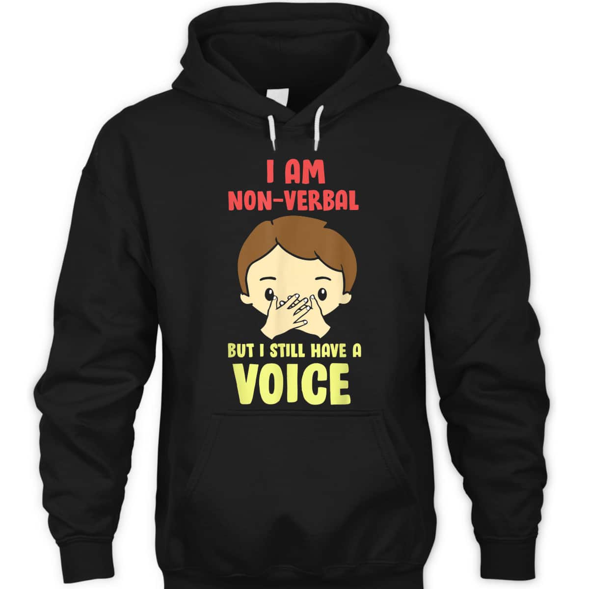 I Am Non Verbal - Autistic Kids Autism Awareness T-Shirt