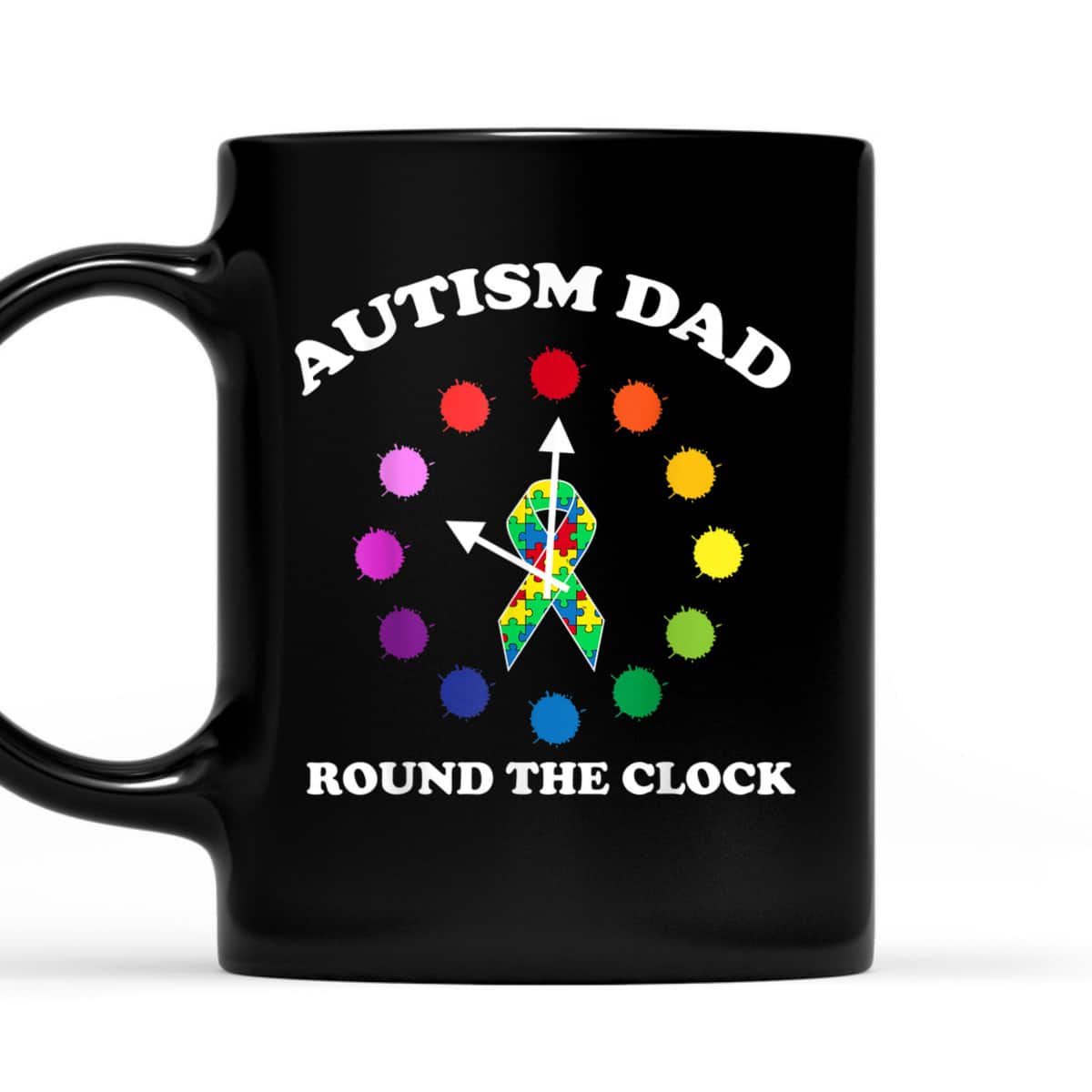 Dad Puzzle Piece Ribbon Autistic Cool Autism Awareness Gift T-Shirt Dad Puzzle Piece Ribbon Autistic Cool Autism Awareness Gift T-Shirt