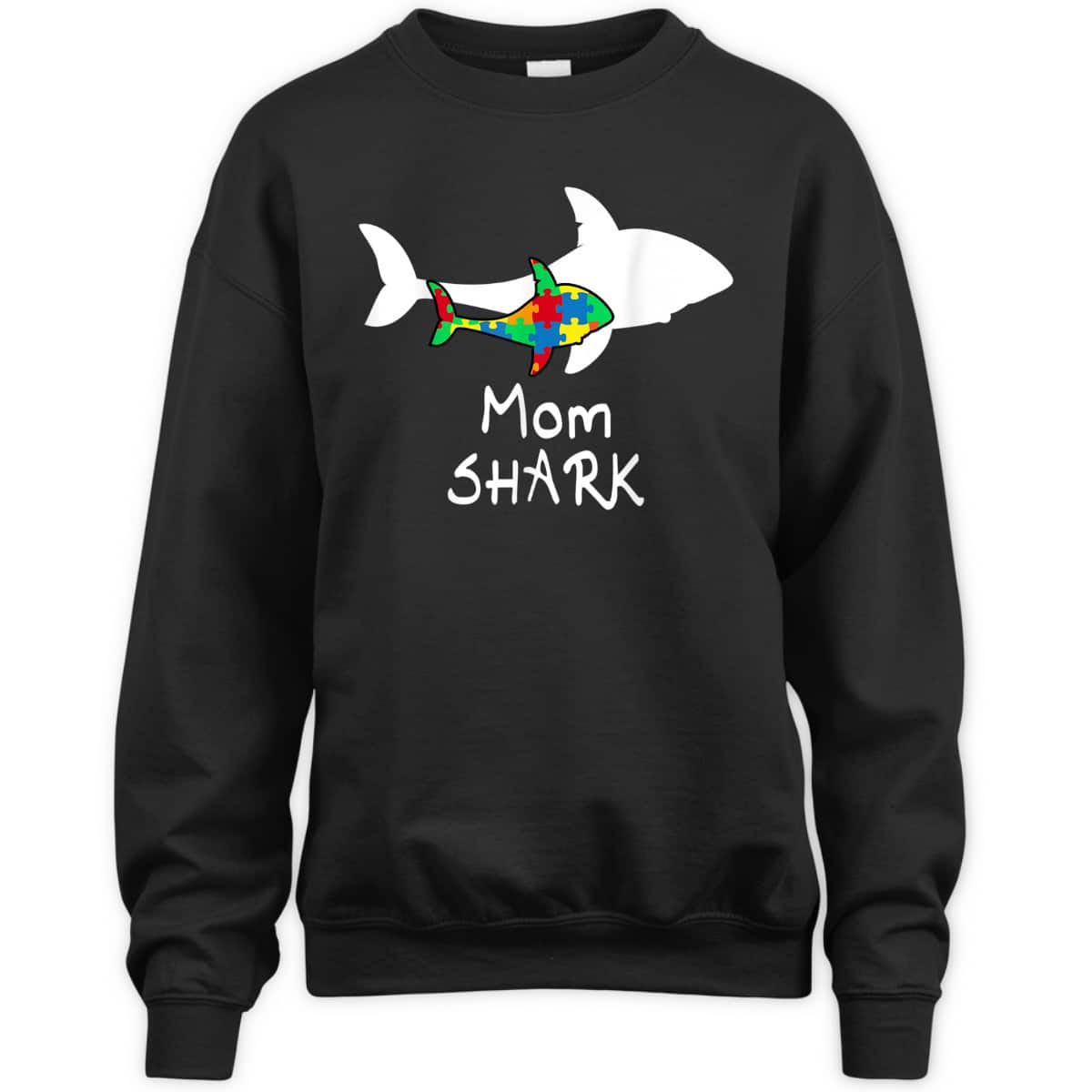 Mom Shark Puzzle Piece Cool Autism Awareness Gift T-Shirt Mom Shark Puzzle Piece Cool Autism Awareness Gift T-Shirt