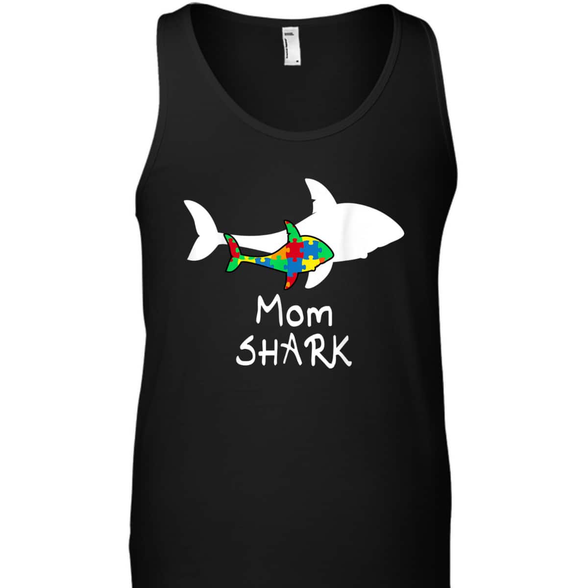 Mom Shark Puzzle Piece Cool Autism Awareness Gift T-Shirt Mom Shark Puzzle Piece Cool Autism Awareness Gift T-Shirt
