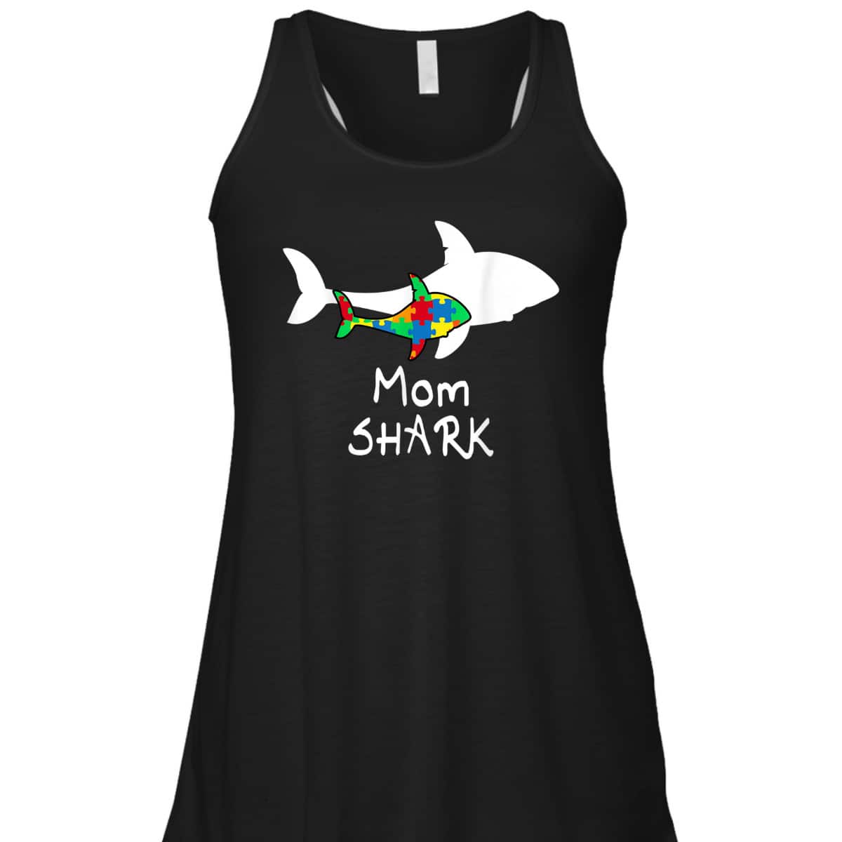 Mom Shark Puzzle Piece Cool Autism Awareness Gift T-Shirt Mom Shark Puzzle Piece Cool Autism Awareness Gift T-Shirt