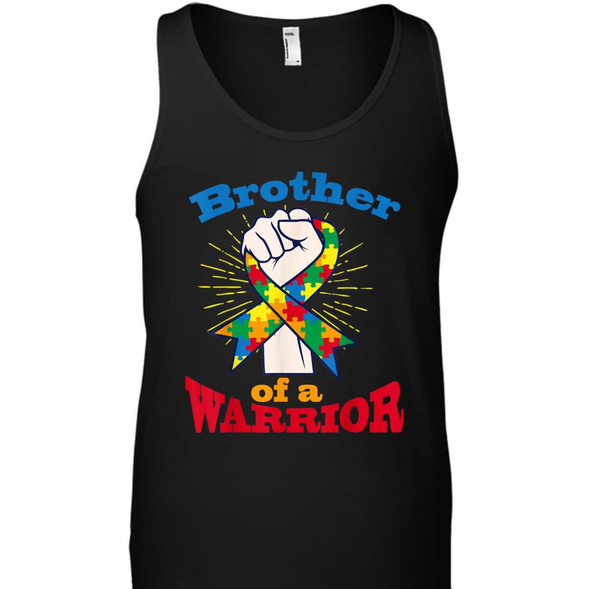 Brother Of Warrior Puzzle Ribbon Cool Autism Awareness Gift T-Shirt Brother Of Warrior Puzzle Ribbon Cool Autism Awareness Gift T-Shirt