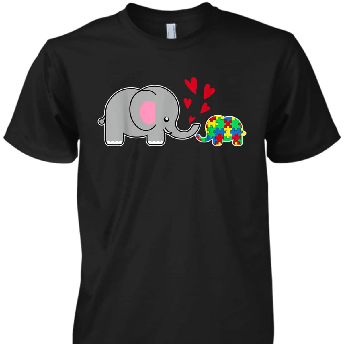Baby Elephant Love Puzzle Piece Cool Autism Awareness Gift T-Shirt Baby Elephant Love Puzzle Piece Cool Autism Awareness Gift T-Shirt