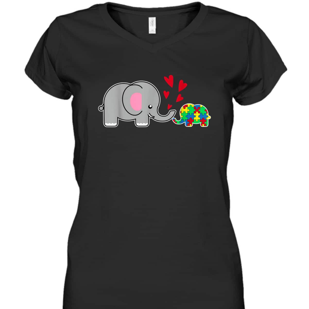 Baby Elephant Love Puzzle Piece Cool Autism Awareness Gift T-Shirt Baby Elephant Love Puzzle Piece Cool Autism Awareness Gift T-Shirt