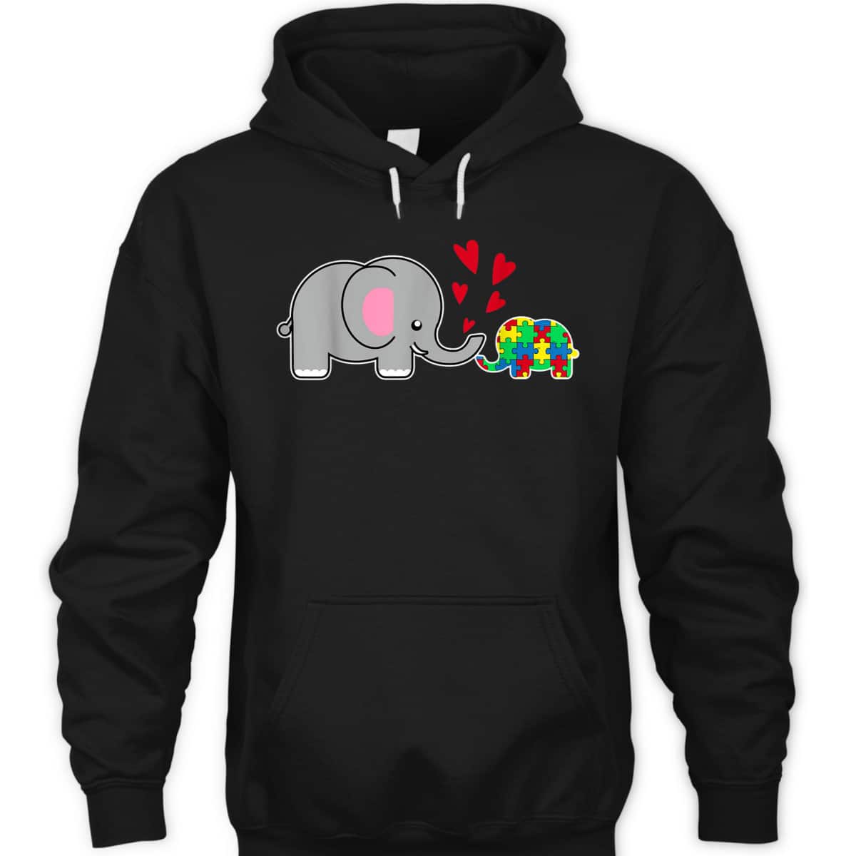 Baby Elephant Love Puzzle Piece Cool Autism Awareness Gift T-Shirt Baby Elephant Love Puzzle Piece Cool Autism Awareness Gift T-Shirt