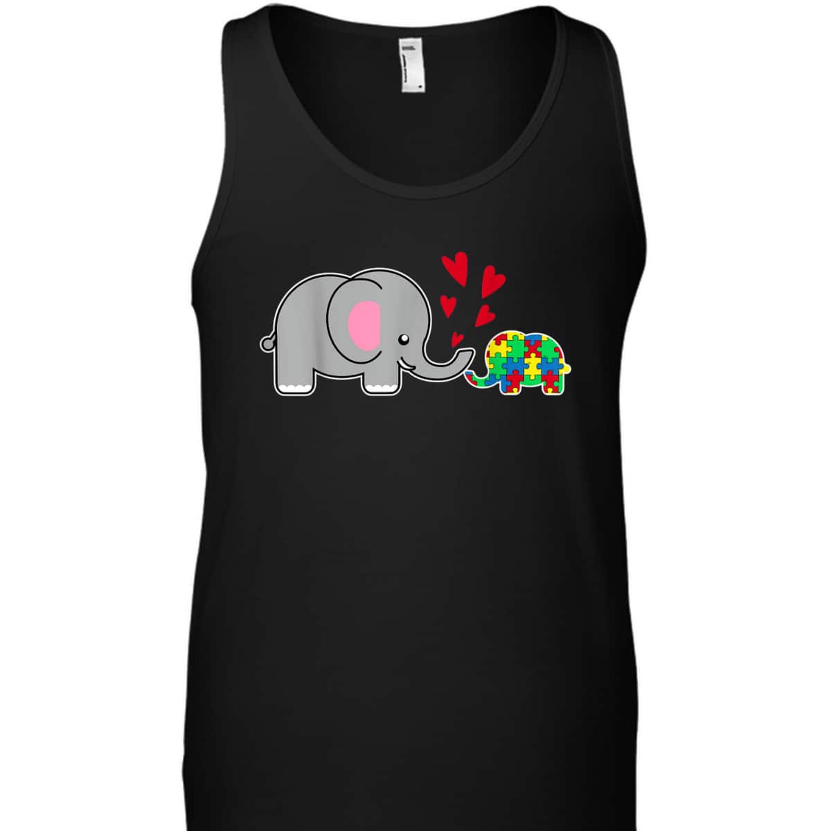 Baby Elephant Love Puzzle Piece Cool Autism Awareness Gift T-Shirt Baby Elephant Love Puzzle Piece Cool Autism Awareness Gift T-Shirt