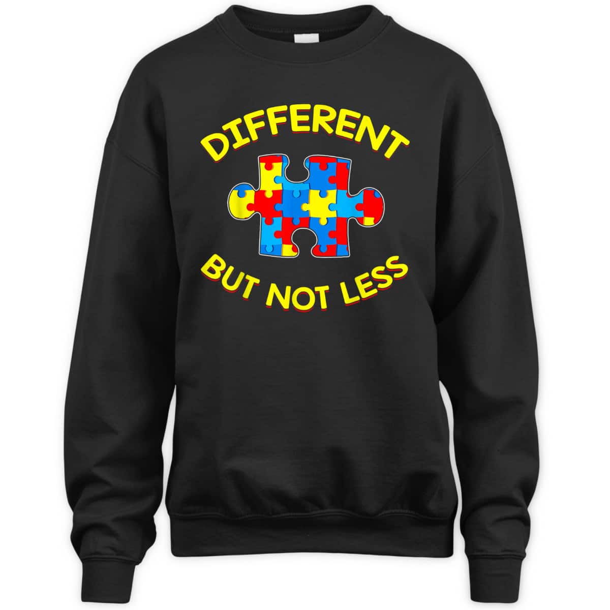 Different But Not Less Autism Awareness Puzzle Gift T-Shirt Different But Not Less Autism Awareness Puzzle Gift T-Shirt
