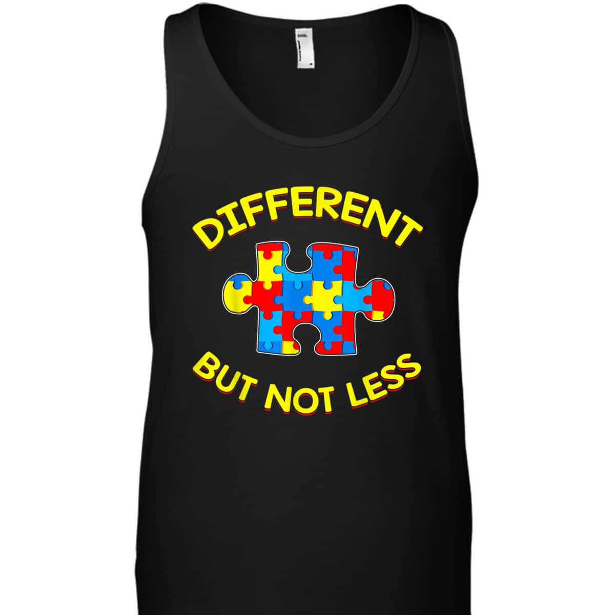 Different But Not Less Autism Awareness Puzzle Gift T-Shirt