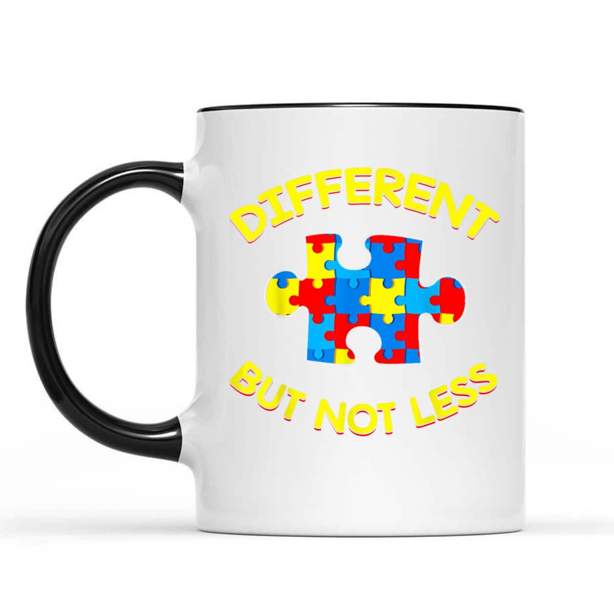 Different But Not Less Autism Awareness Puzzle Gift T-Shirt Different But Not Less Autism Awareness Puzzle Gift T-Shirt