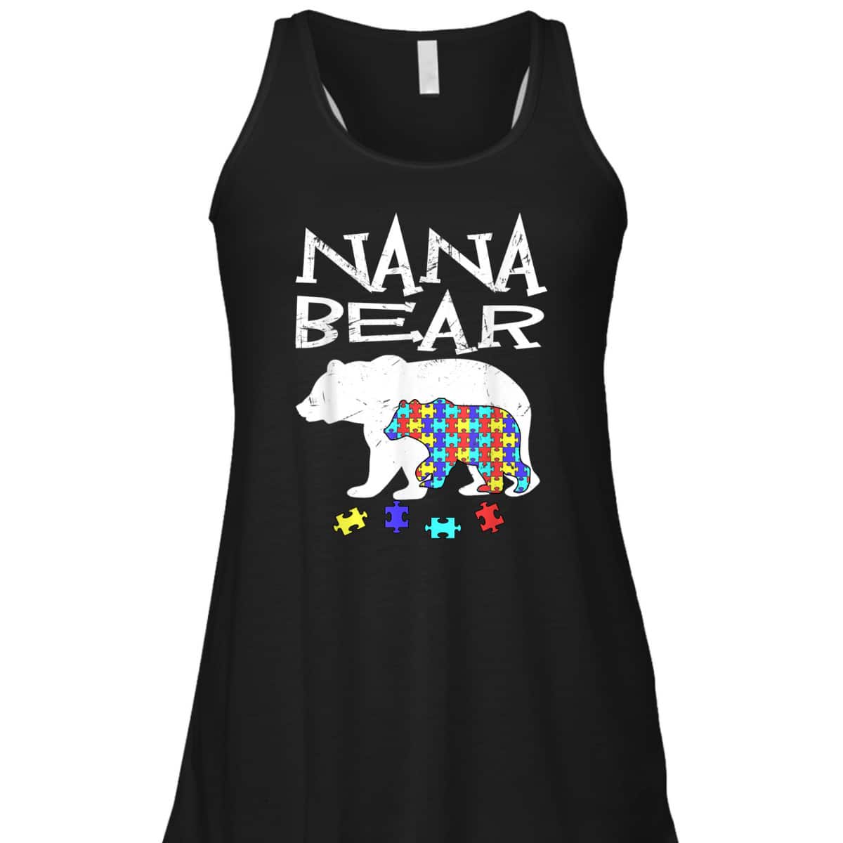 Nana Bear Autism Awareness Autism Mama Mom Mommy T-Shirt Nana Bear Autism Awareness Autism Mama Mom Mommy T-Shirt