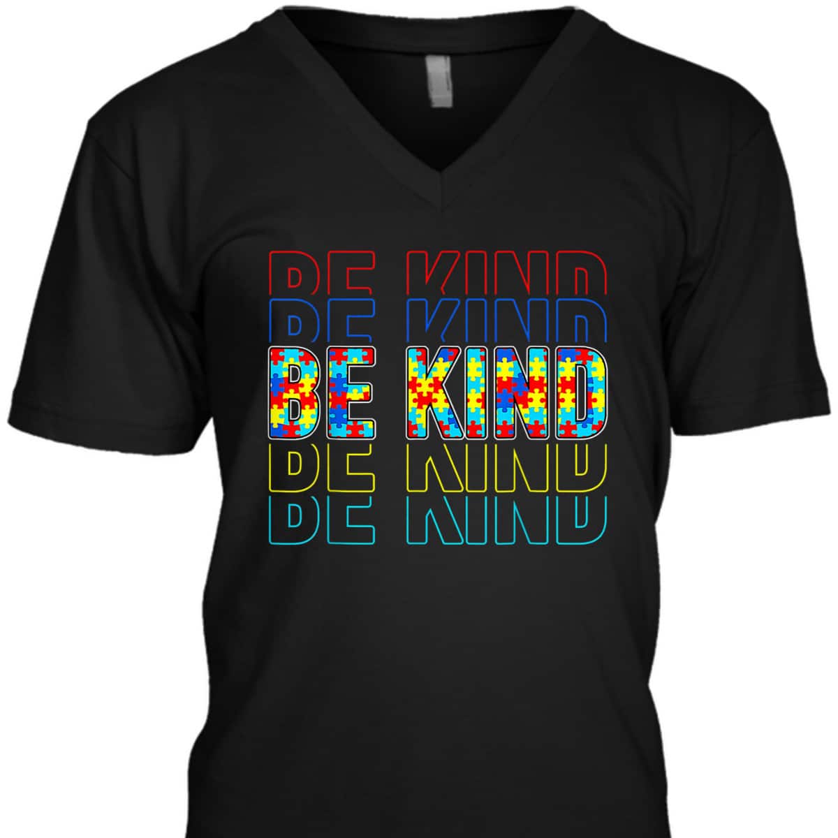 Be Kind Autism Awareness Special Education Autism Teacher T-Shirt Be Kind Autism Awareness Special Education Autism Teacher T-Shirt