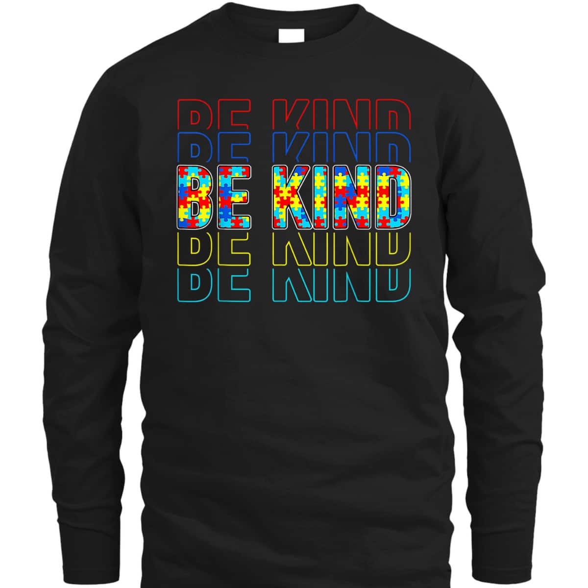 Be Kind Autism Awareness Special Education Autism Teacher T-Shirt