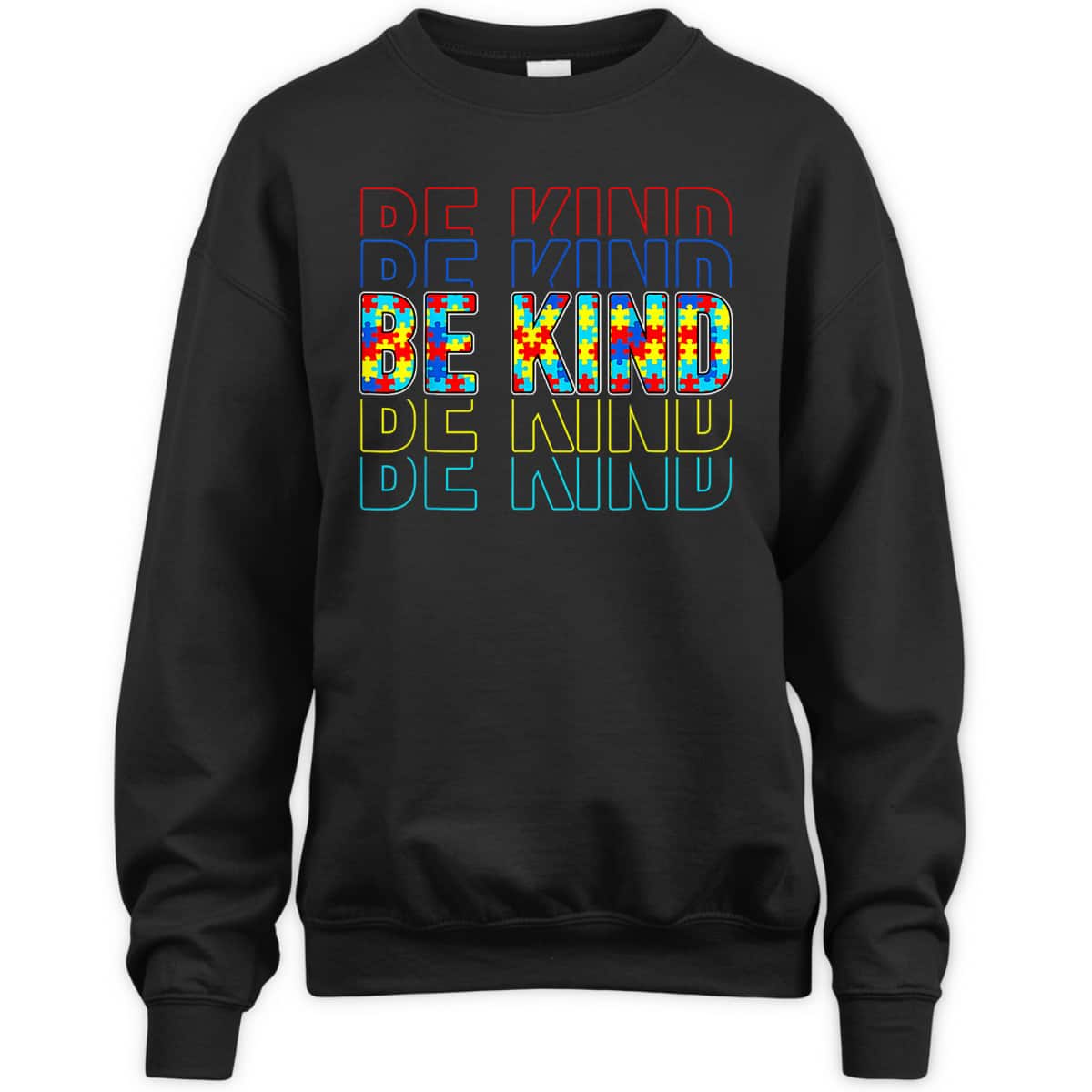 Be Kind Autism Awareness Special Education Autism Teacher T-Shirt