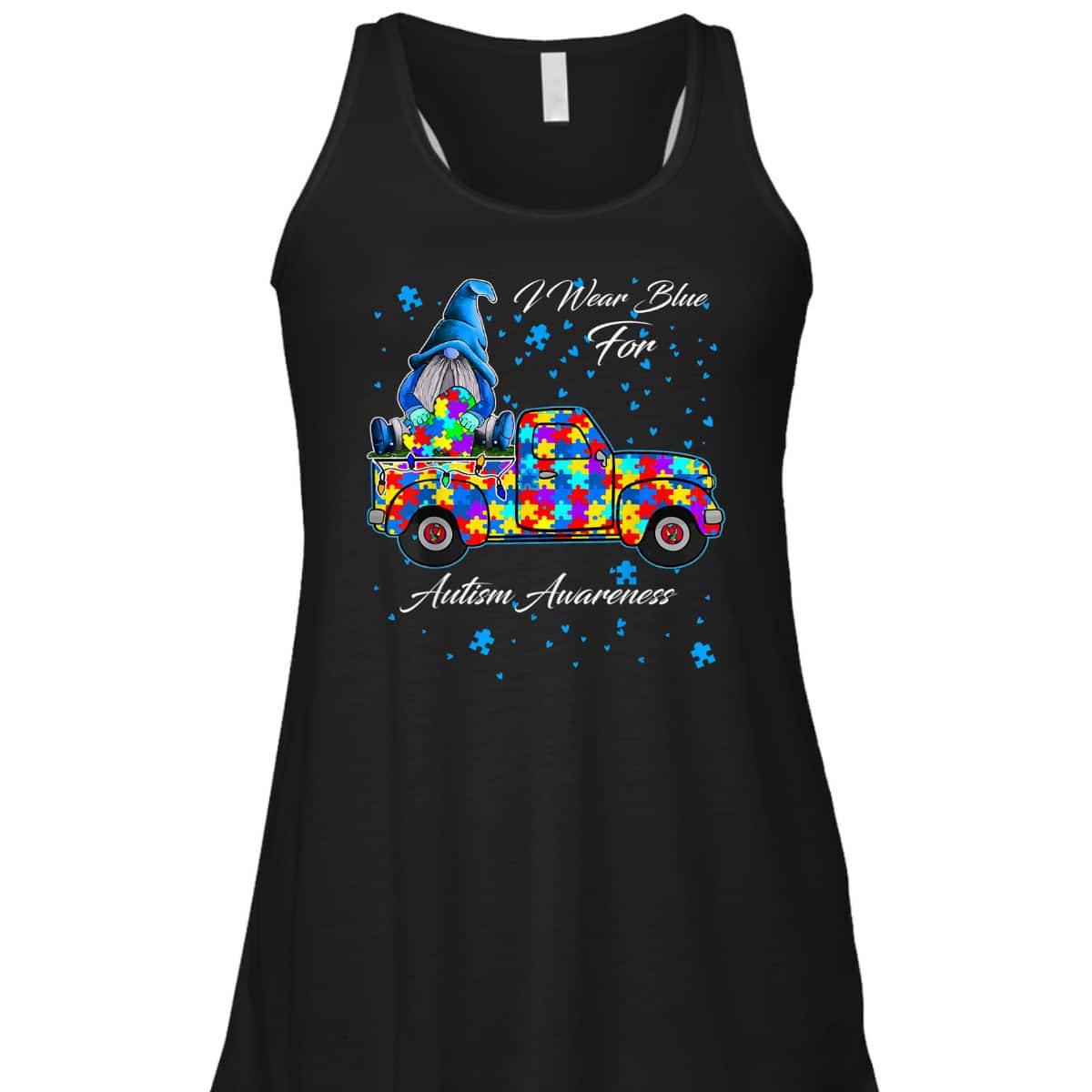 I Wear Blue For Autism Awareness Gnomes Heart Autism Gifts T-Shirt I Wear Blue For Autism Awareness Gnomes Heart Autism Gifts T-Shirt