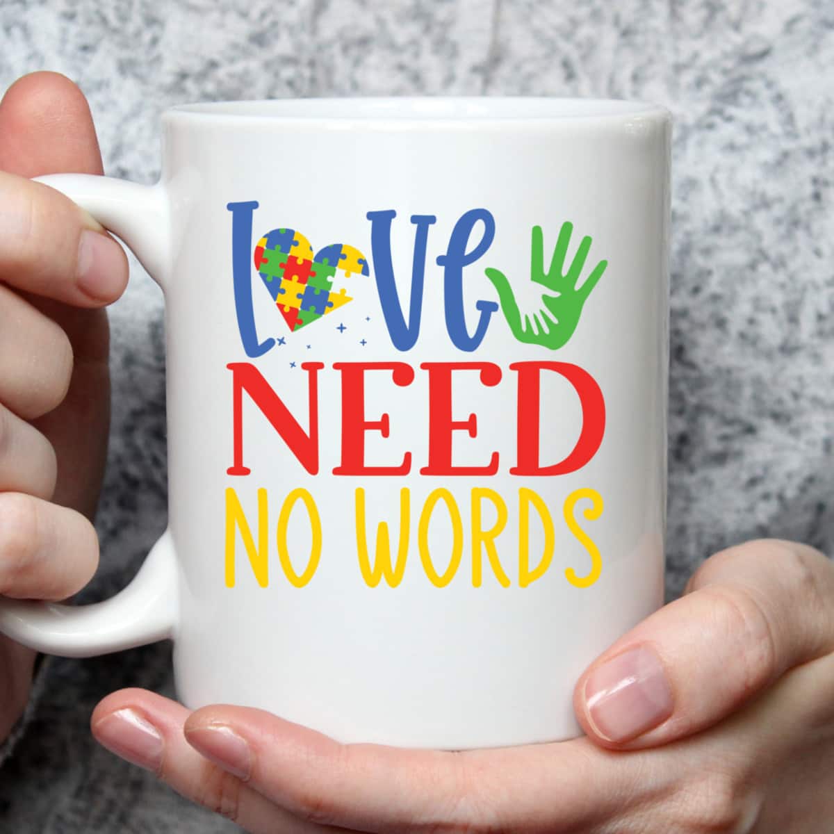 Autism Awareness Month Love Needs No Words T-Shirt Autism Awareness Month Love Needs No Words T-Shirt