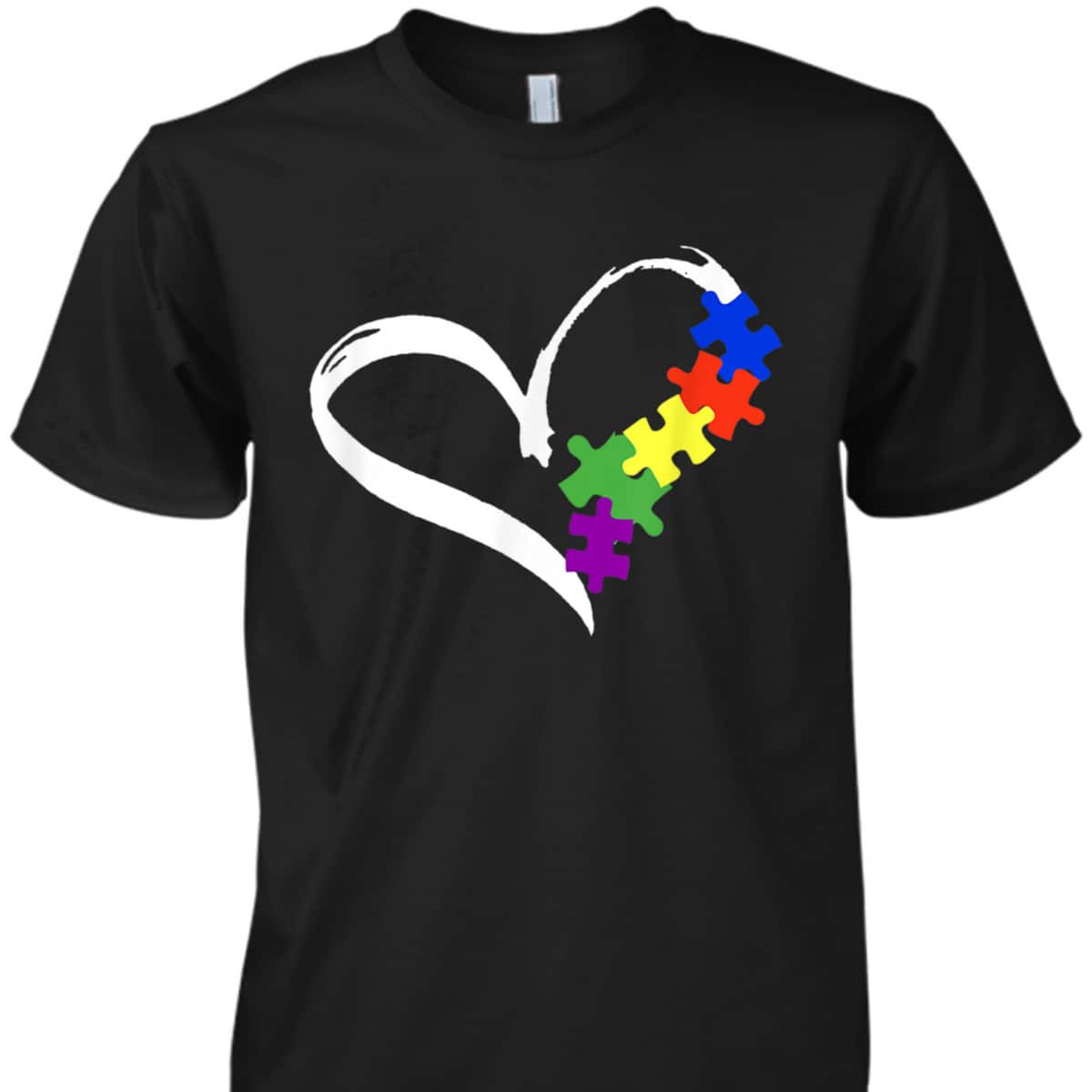 Autism Awareness Love Autism Puzzle Support Mom Teachers T-Shirt Autism Awareness Love Autism Puzzle Support Mom Teachers T-Shirt