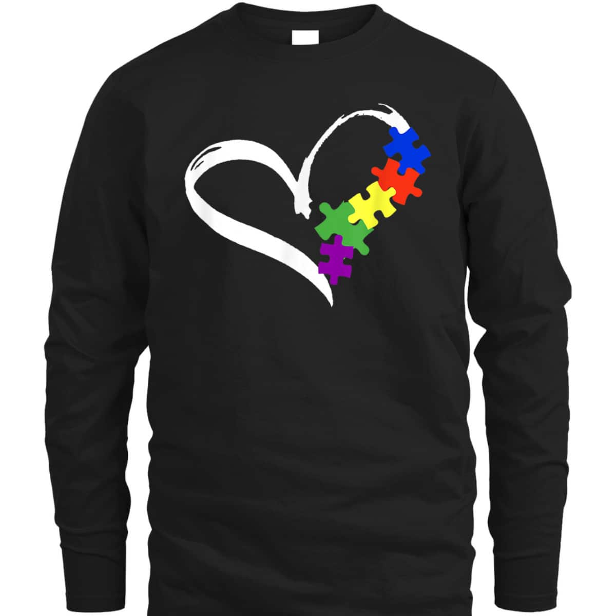 Autism Awareness Love Autism Puzzle Support Mom Teachers T-Shirt Autism Awareness Love Autism Puzzle Support Mom Teachers T-Shirt