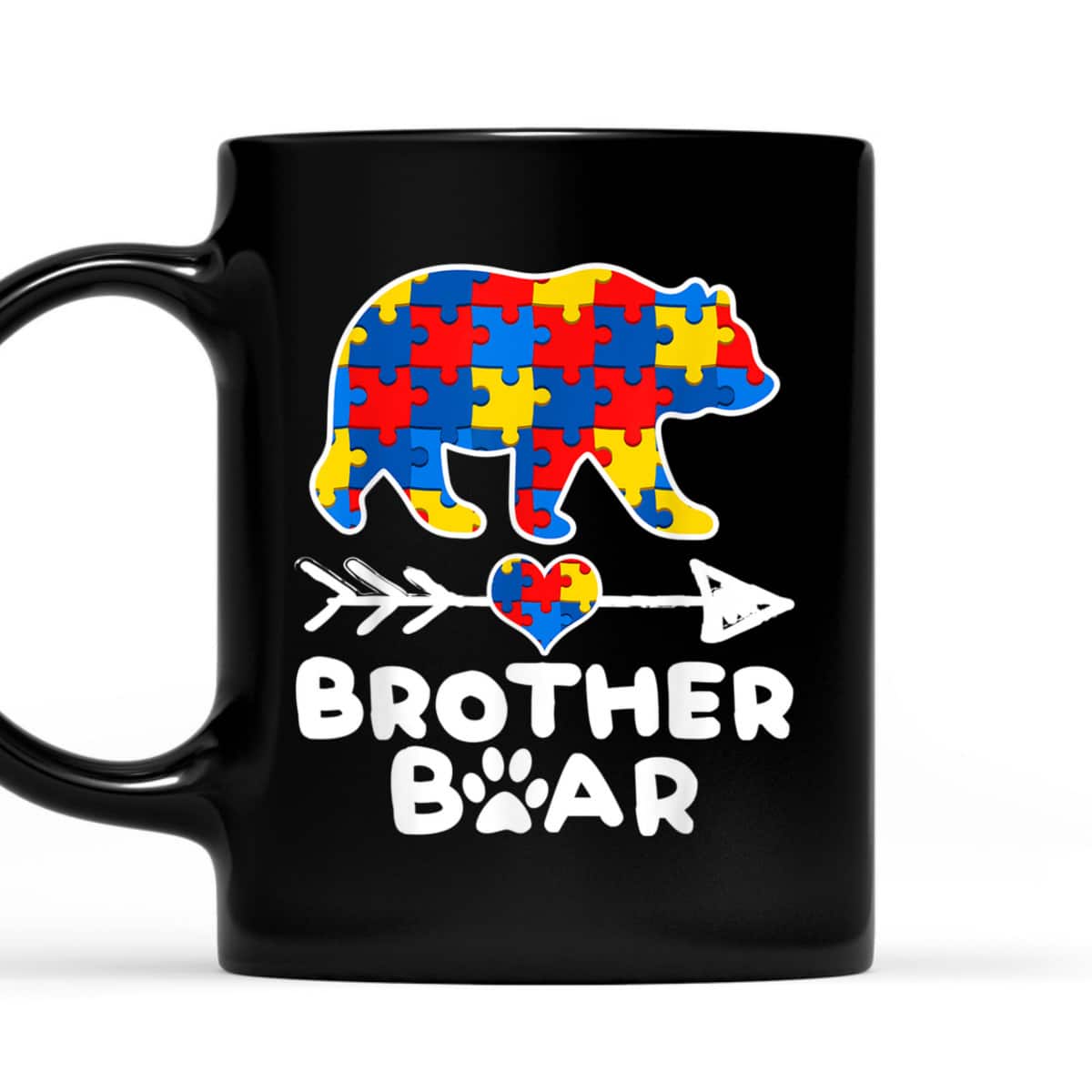 Brother Bear Puzzle Piece Autism Awareness Family Gifts T-Shirt Brother Bear Puzzle Piece Autism Awareness Family Gifts T-Shirt