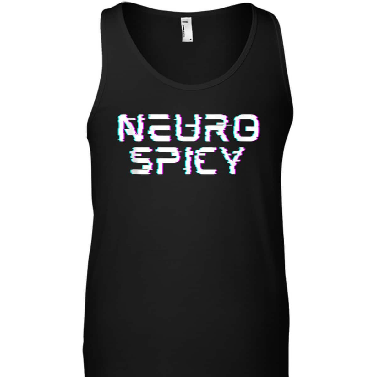 Neuro Spicy Vaporwave Spectrum Autistic Autism Awareness T-Shirt