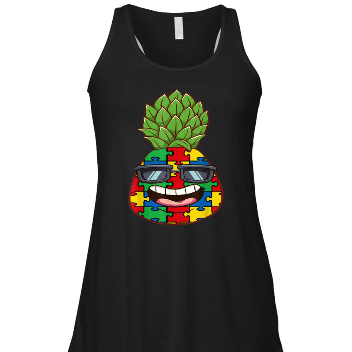 Pineapple Puzzle Piece Autism Awareness Funny Hawaiian T-Shirt Pineapple Puzzle Piece Autism Awareness Funny Hawaiian T-Shirt