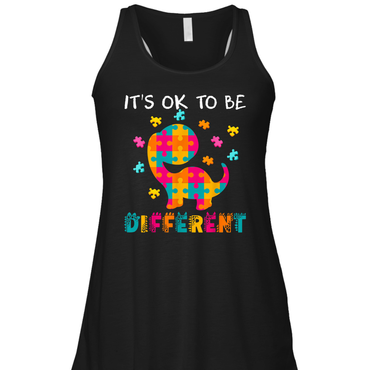 AUTISM AWARENESS It's Ok To Be Different T-Shirt AUTISM AWARENESS It's Ok To Be Different T-Shirt