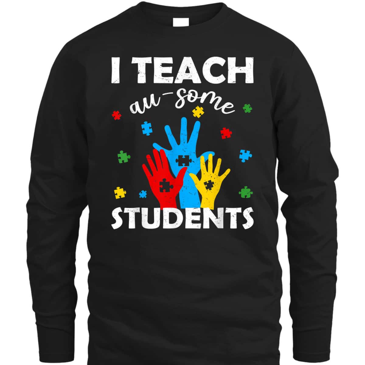 Special Education Teacher Autism Awareness T-Shirt