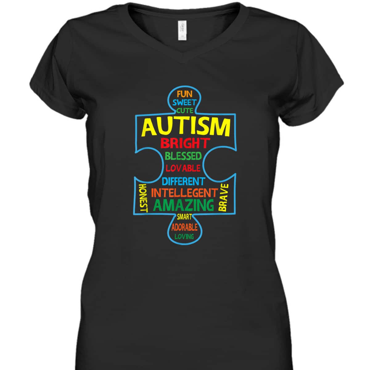 Puzzle Piece Intelligent Inspirational Autism Awareness Gift T-Shirt Puzzle Piece Intelligent Inspirational Autism Awareness Gift T-Shirt