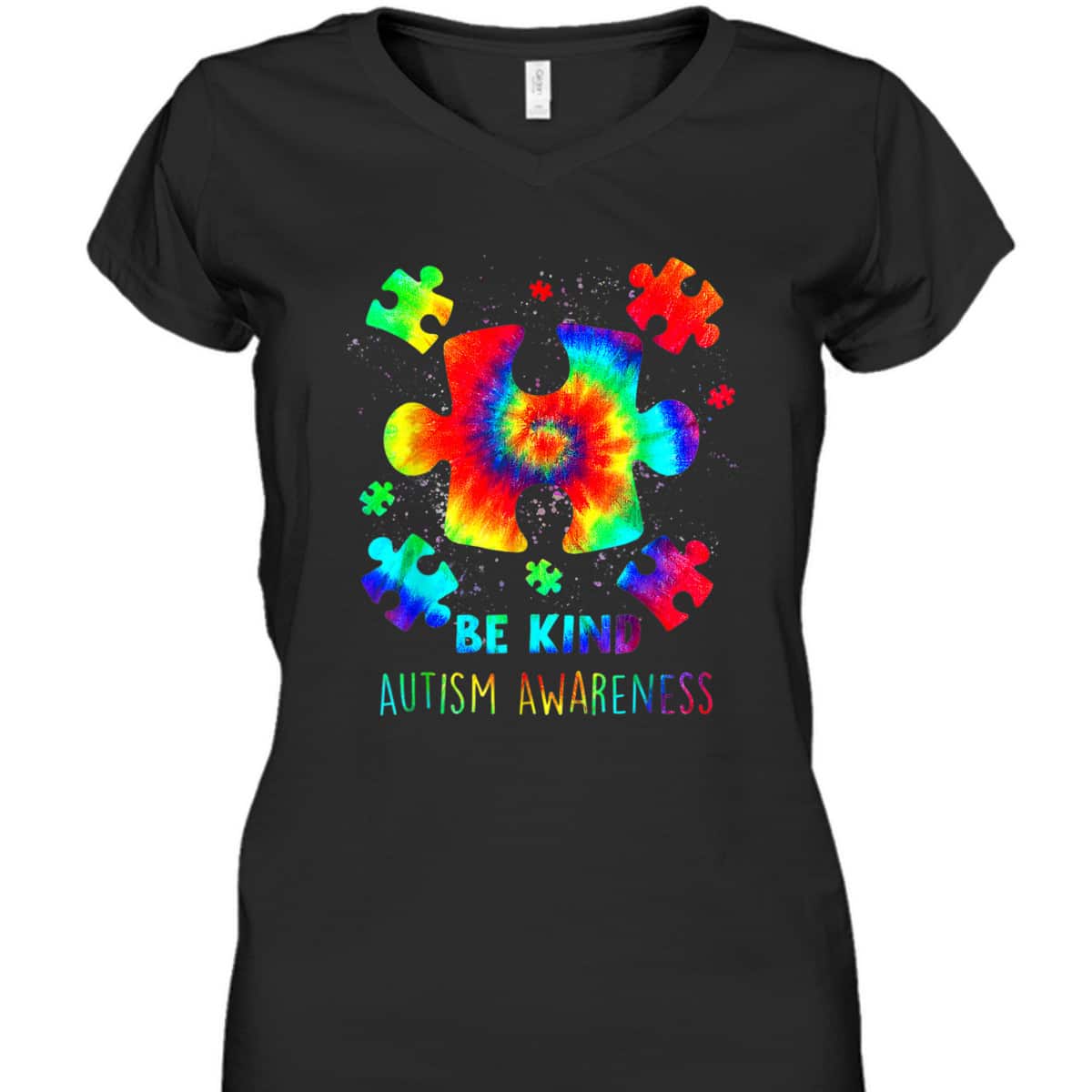 Live Love Accept Autism Awareness Support Acceptance Tie Dye T-Shirt Live Love Accept Autism Awareness Support Acceptance Tie Dye T-Shirt