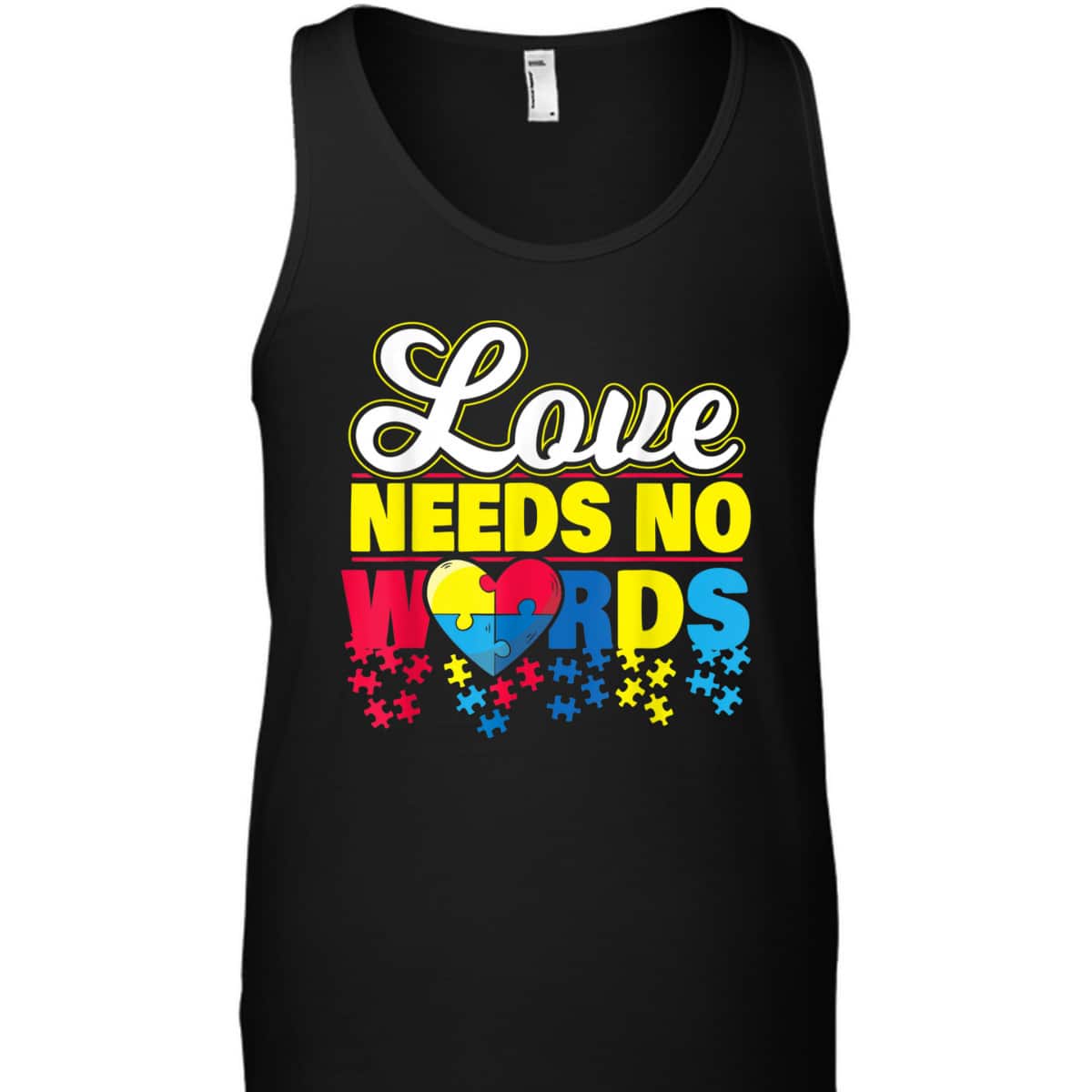 Autism Awareness Women Aspergers Heart T-Shirt