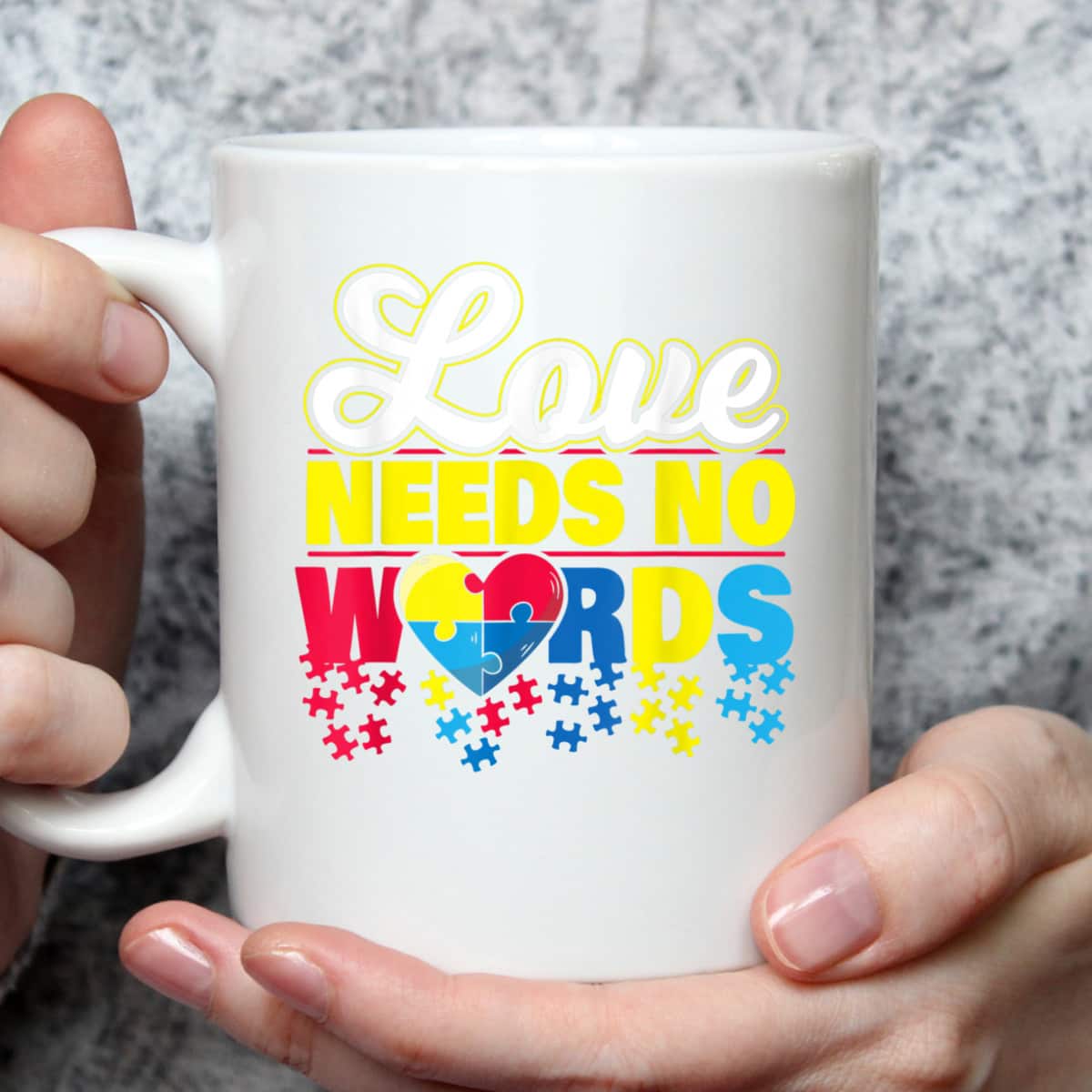 Autism Awareness Women Aspergers Heart T-Shirt
