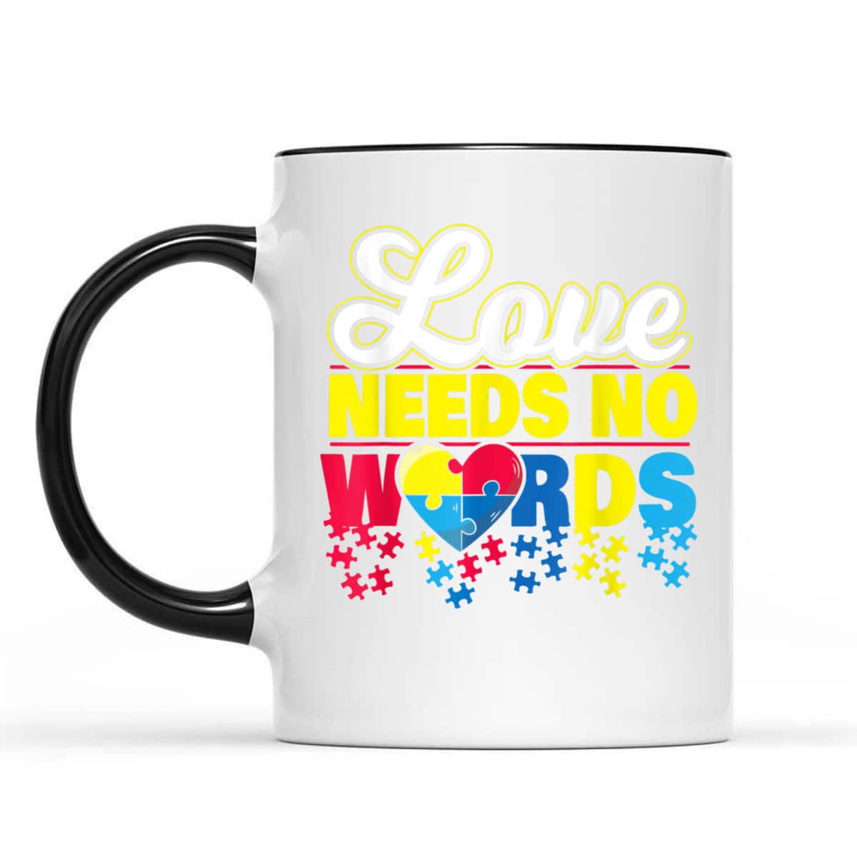 Autism Awareness Women Aspergers Heart T-Shirt