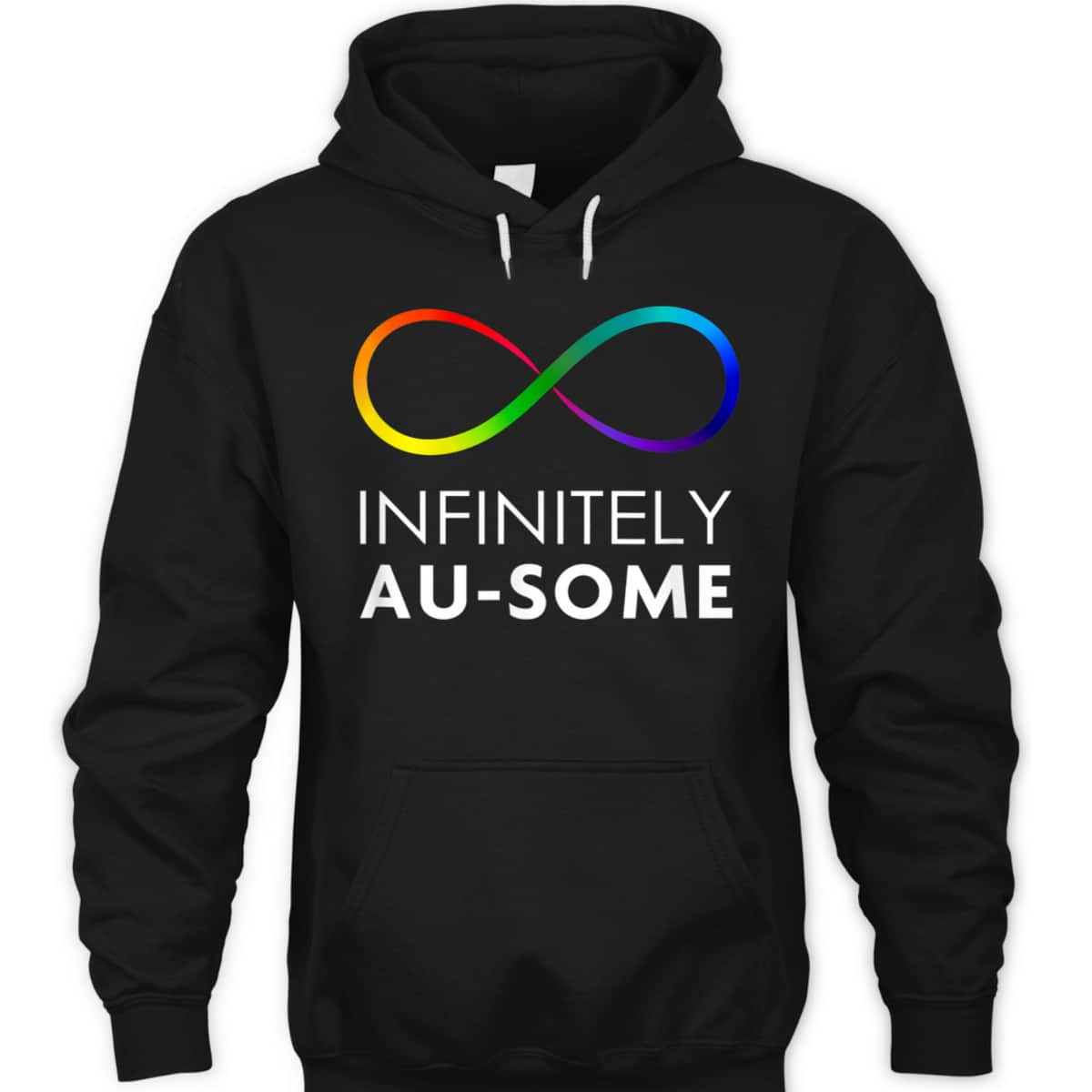 Red Instead Autism - Infinitely AU-SOME Infinity T-Shirt Red Instead Autism - Infinitely AU-SOME Infinity T-Shirt