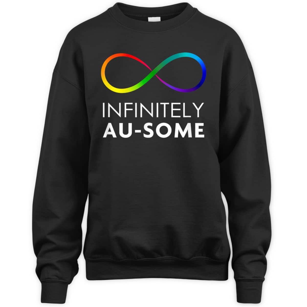 Red Instead Autism - Infinitely AU-SOME Infinity T-Shirt