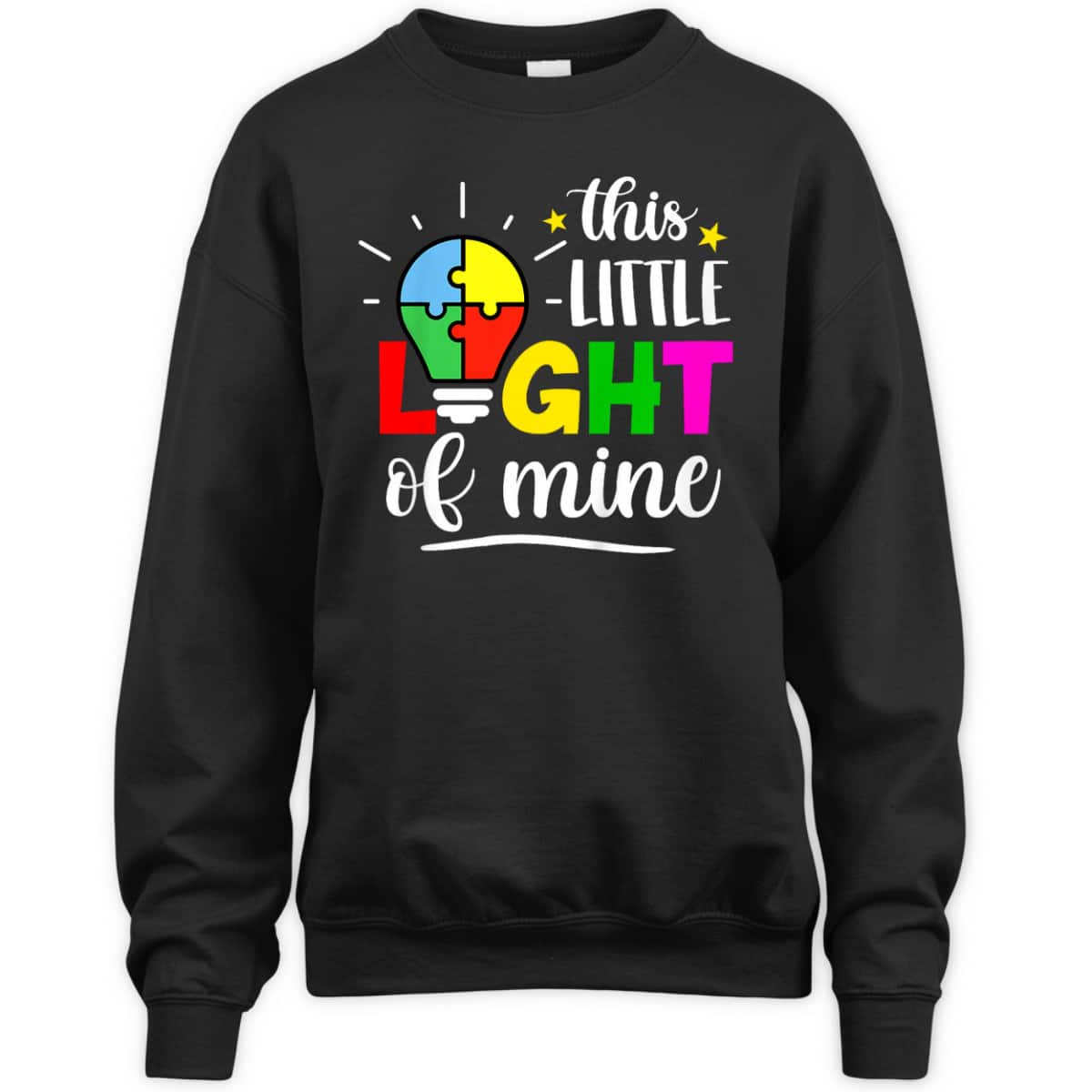 Kids This Little A Lights Of Mine Autism Warrior Autism Awareness T-Shirt