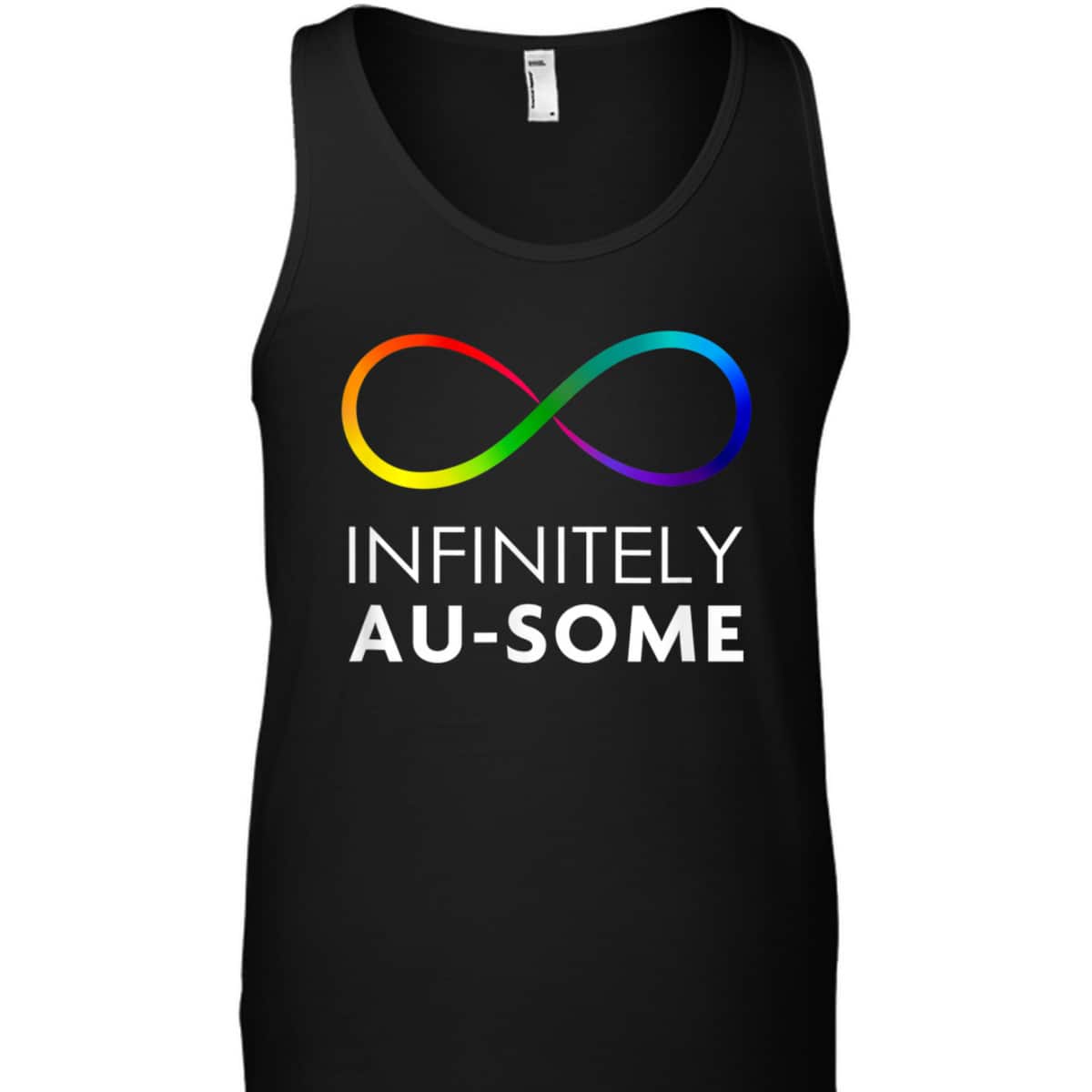 Red Instead Autism - Infinitely AU-SOME Infinity T-Shirt Red Instead Autism - Infinitely AU-SOME Infinity T-Shirt